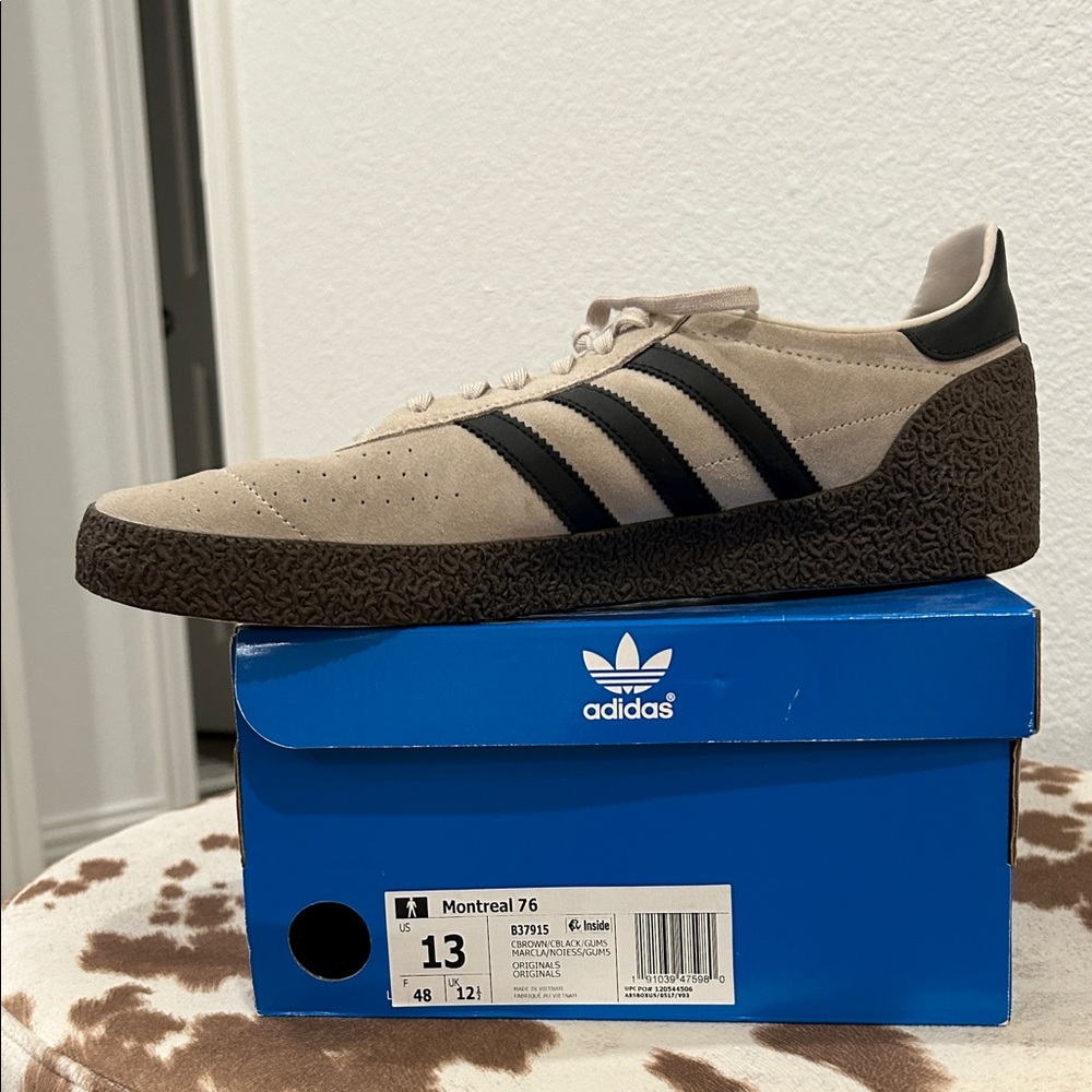Adidas Montreal 76 Sneakers - Beige and Brown
